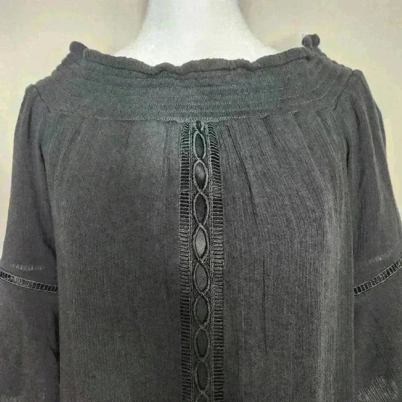 Mossimo women's black eyelet dress lined size XS - Picture 4 of 7